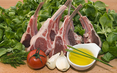 Image showing Racks of lamb