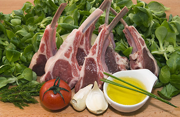 Image showing Racks of lamb