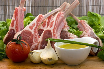 Image showing Racks of lamb