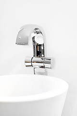 Image showing Modern faucet