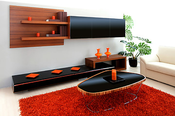 Image showing Modern furniture