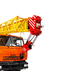 Image showing Truck crane