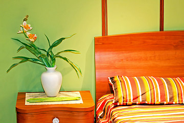 Image showing Bedside flower