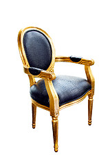 Image showing Golden chair