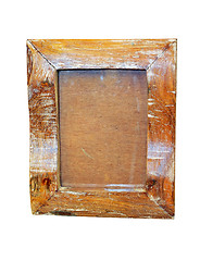 Image showing Grunge wood frame