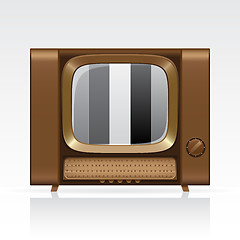 Image showing Retro tv