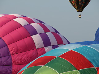 Image showing Hot air balloons.