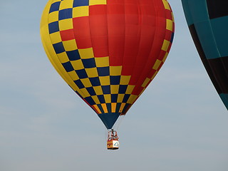 Image showing Hot air balloons.