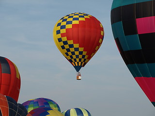 Image showing Hot air balloons.