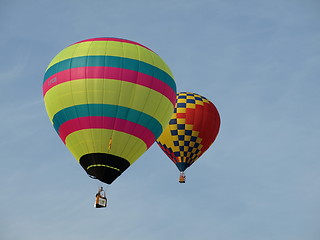 Image showing Hot air balloons.
