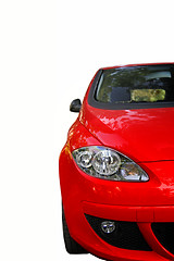 Image showing Red  car