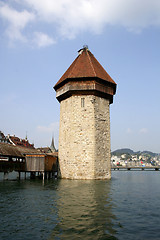 Image showing Chapel-Bridge in Lucerne