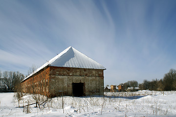 Image showing Ruins of stable