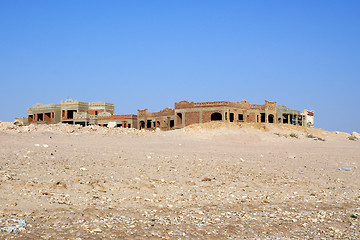 Image showing Uncompleted Resort Building