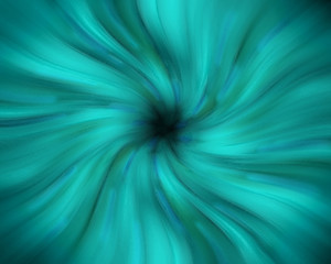 Image showing Blue swirling vortex