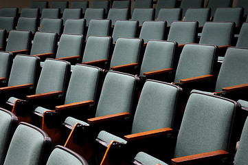 Image showing Empty Auditorium Seats