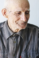 Image showing Thoughtful senior man