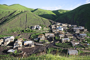 Image showing Mauntain village