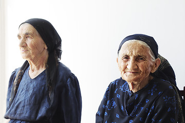 Image showing Elderly women