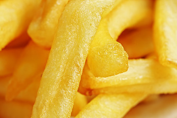 Image showing French fries background