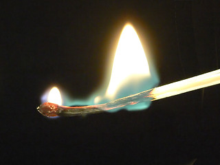 Image showing Matchstick Alight