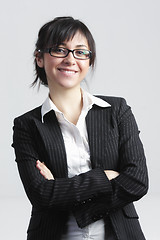 Image showing Smiling confident businesswoman