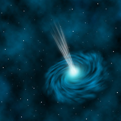 Image showing Blue Quasar