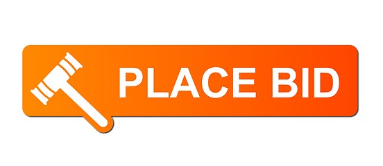 Image showing Place Bid Orange