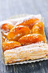 Image showing Apricot fruit strudel