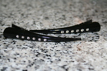 Image showing Hair-clips