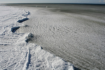 Image showing Sea and Ice