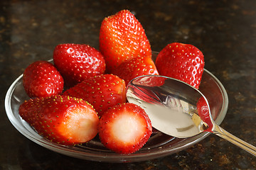 Image showing The strawberry