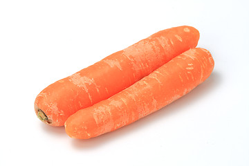 Image showing The red carrot