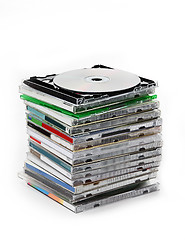 Image showing Many CD