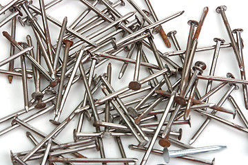 Image showing Many nails