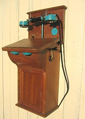 Image showing Antique telephone