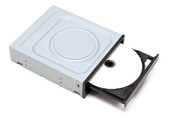 Image showing DVD Drive with disk