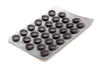 Image showing Black pills