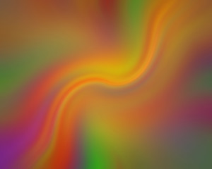 Image showing Flowing psychedelic streaks of color