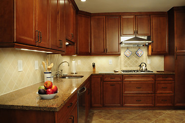 Image showing Remodeled kitchen prep area