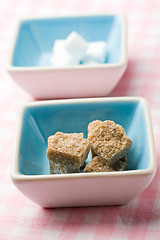 Image showing Sugar cubes