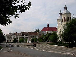 Image showing Western Ukrainian town of Berezhany