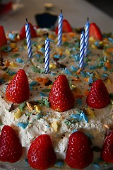 Image showing Birthday cake