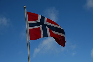 Image showing Norwegian flag