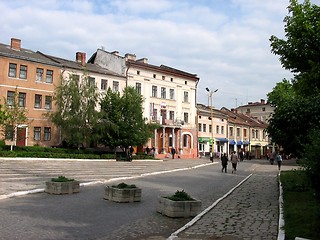 Image showing Rynok Square in Berezhany, Ukraine