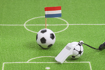 Image showing Dutch soccer ball