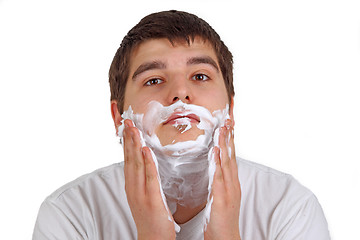 Image showing Shaving
