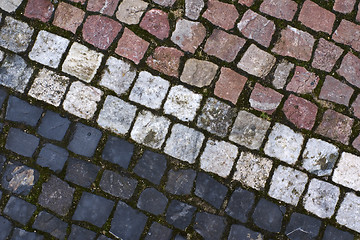 Image showing Color stone blocks