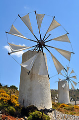 Image showing Wind mills