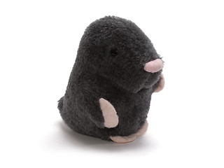 Image showing Gentleman in black velvet isolated toy 2